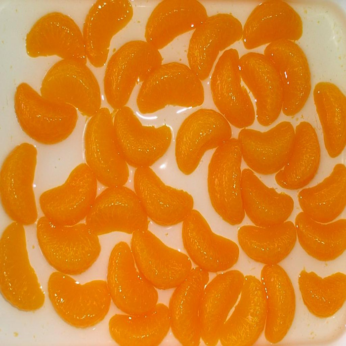 312g Fresh canned orange in syrup